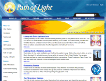 Tablet Screenshot of pathoflight.com